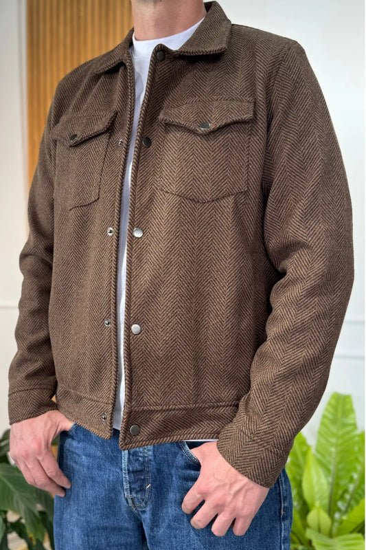 14172 Chaqueta Hombre en Paño