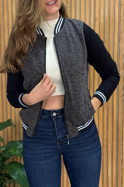 Bomber Classic Mujer 26021
