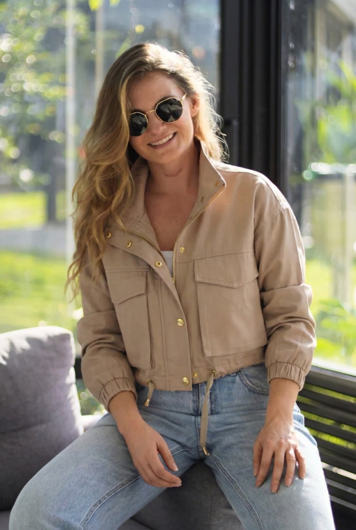 201 Chaqueta Corta Dril