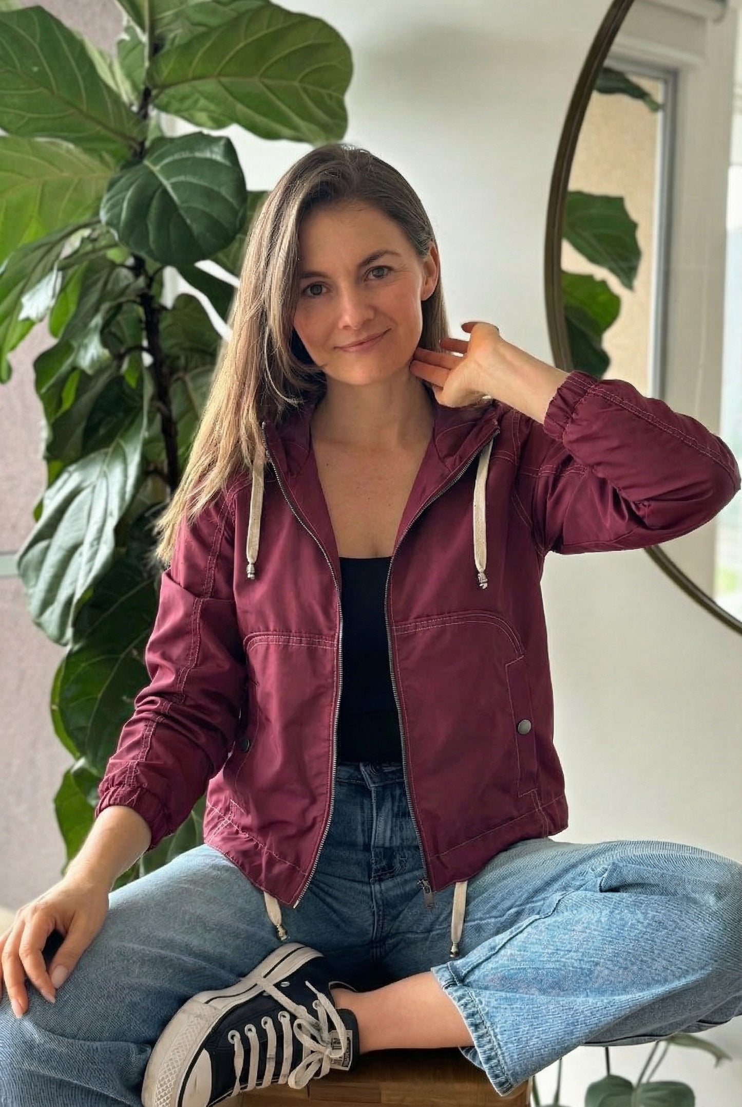 10026 chaqueta Cordones