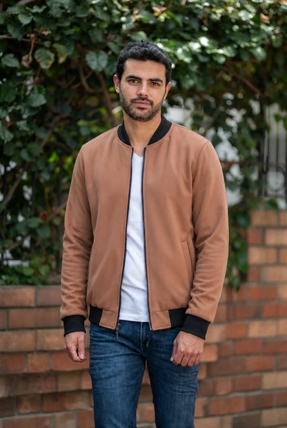 Chaqueta Bomber Classic 14096 Rib Oscuro