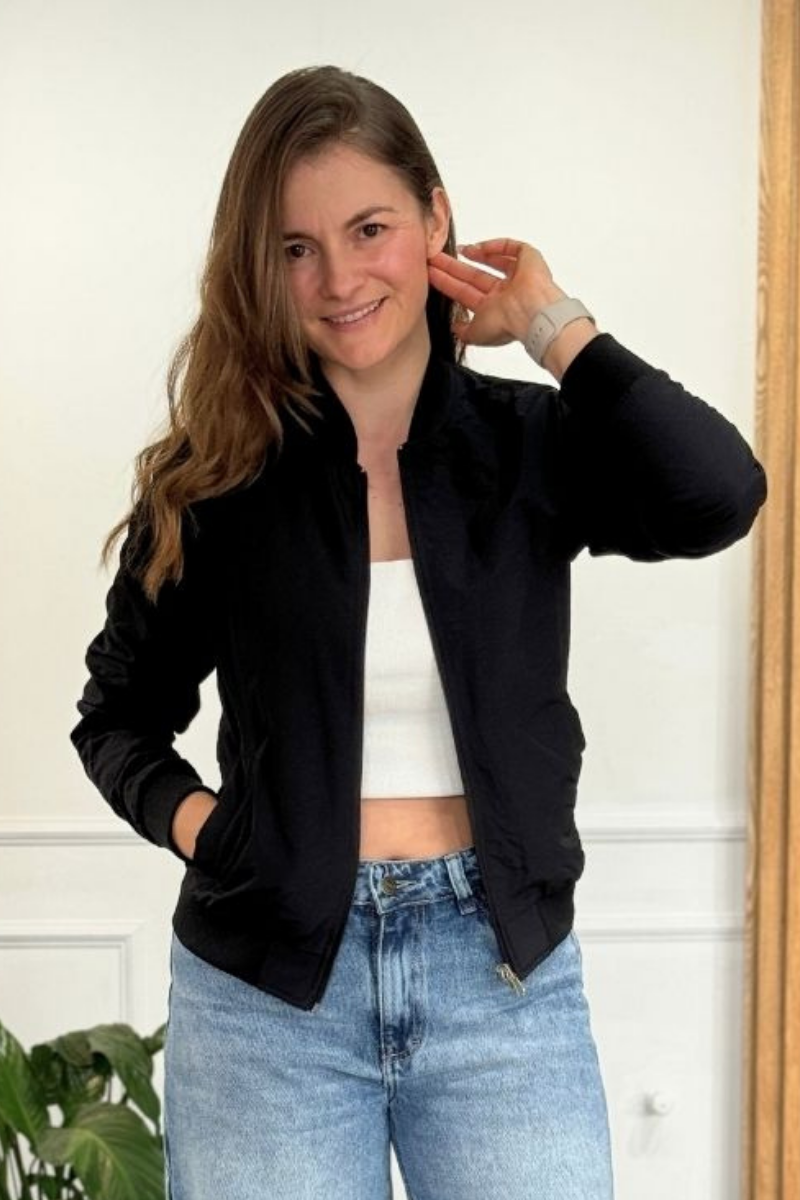 26145 Chaqueta Doble Faz Mujer