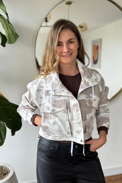 Chaqueta de Mujer Diseño Manchas