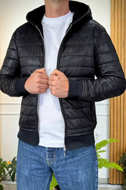 14171 Chaqueta hombre con capota