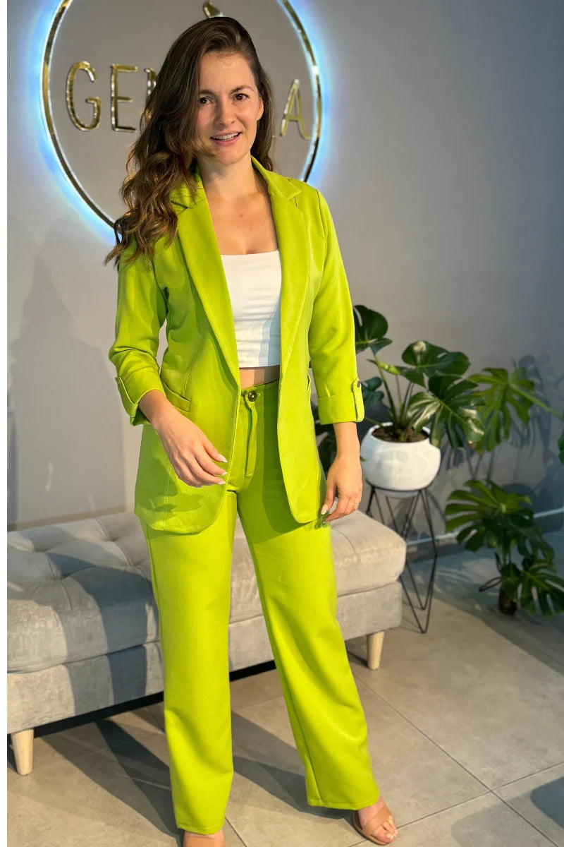 104 Pantalon Para Mujer Tiro Alto