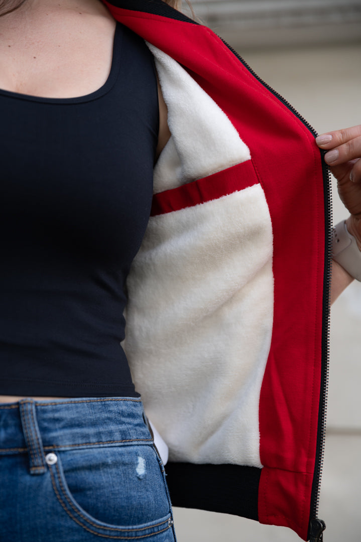 Chaquetas Beisbolera 26070 Rojo