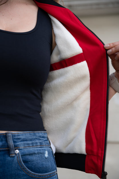 Chaquetas Beisbolera 26070 Rojo