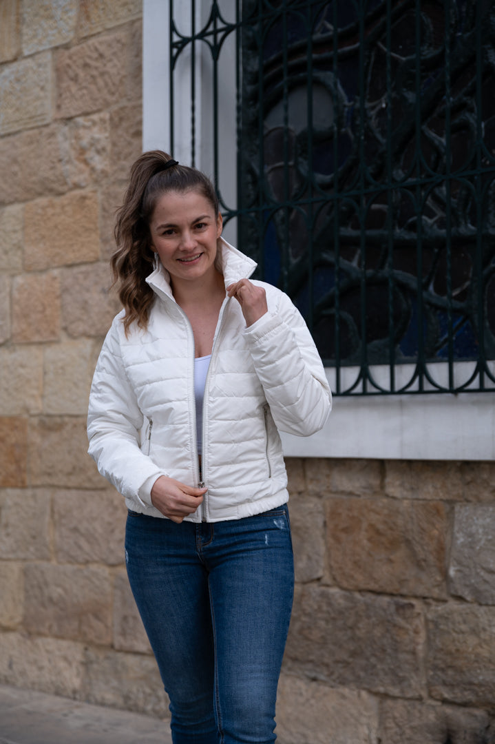 Chaqueta impermeable 26137 Ocre