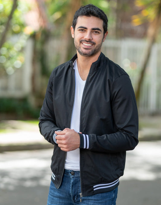 Chaquetas Bomber Classic 14014 Negro