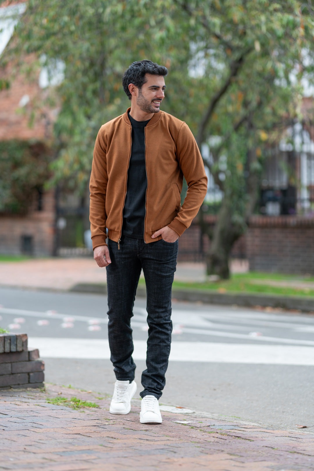 Chaqueta Bomber Classic 14096 Unicolor