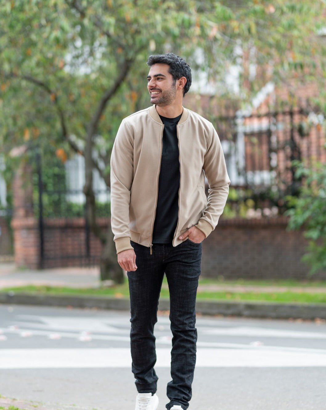 Chaqueta Bomber Classic 14096 Unicolor