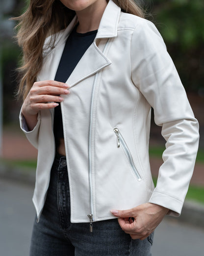 Chaquetas Biker Tipo Cuero 21026