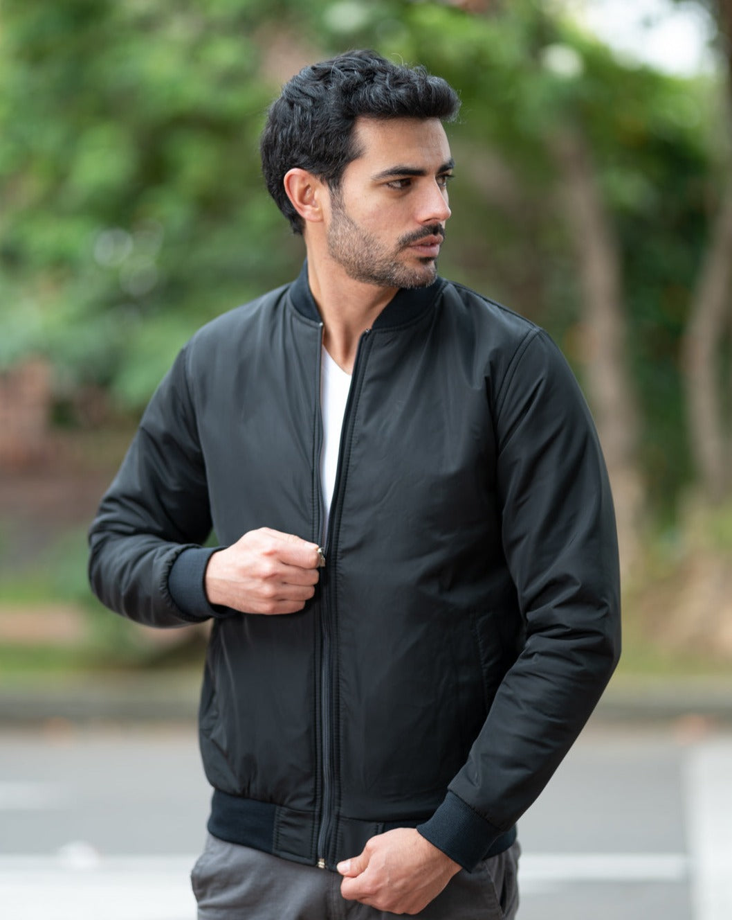 Chaqueta Impermeable Doble Faz Hombre  14169