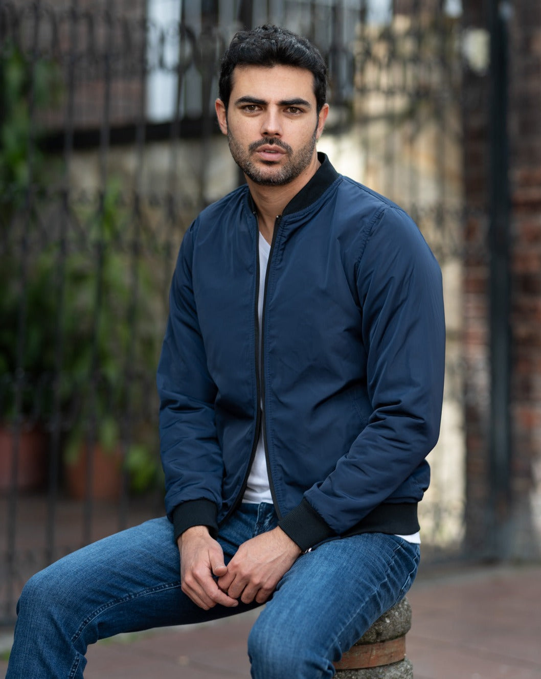 Chaqueta Impermeable Doble Faz Hombre  14169