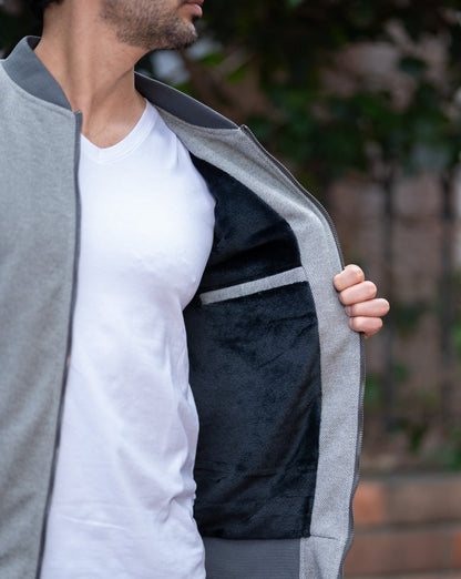Chaqueta Bomber Classic 14096 Rib Oscuro