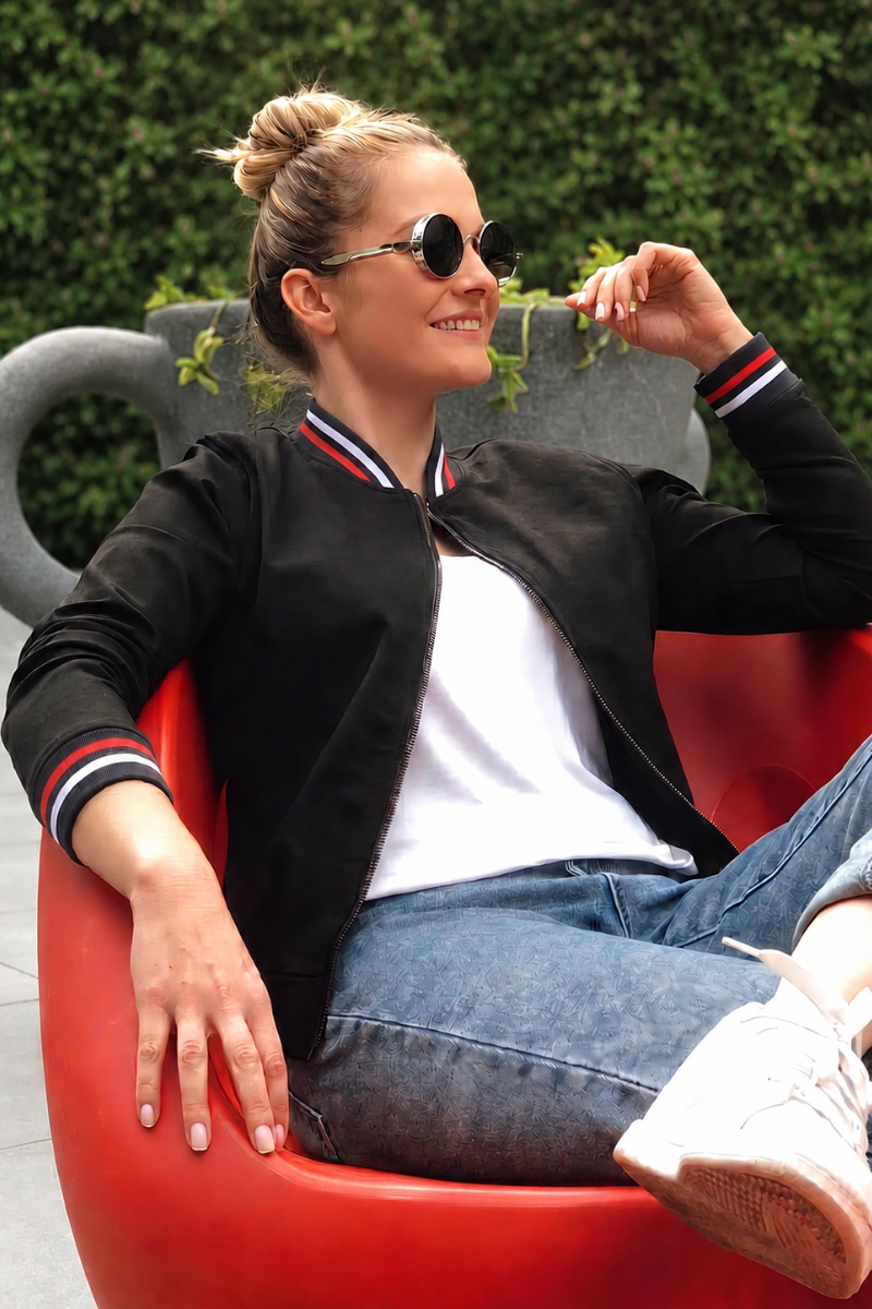 26065 Match Chaquetas Bomber Classic Mujer
