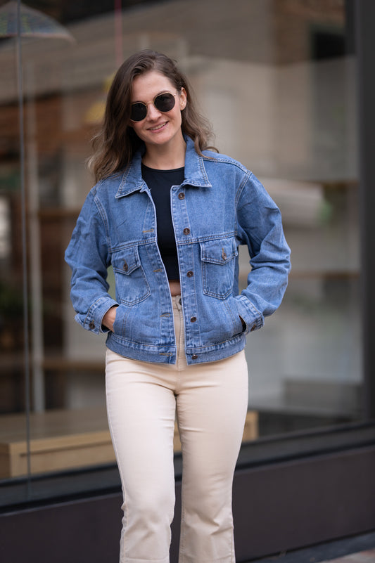 Chaquetas Jean 10013 Jean Oversize