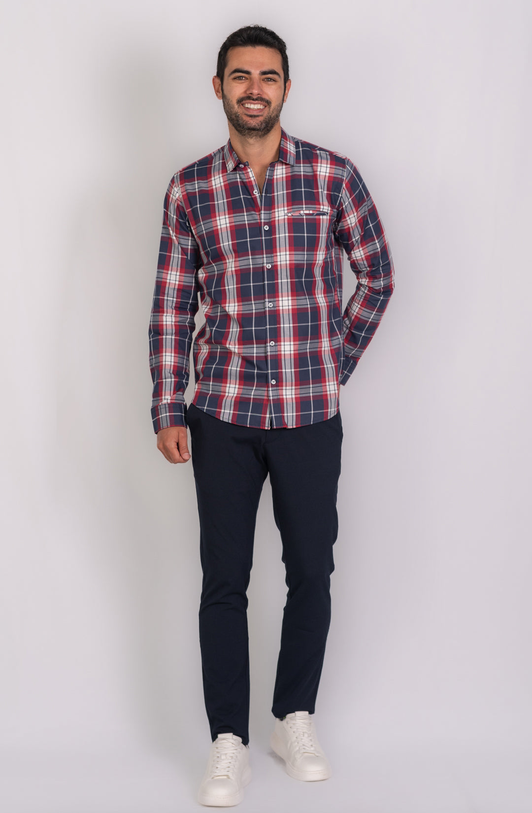 Camisa de Hombre 31176 Roja