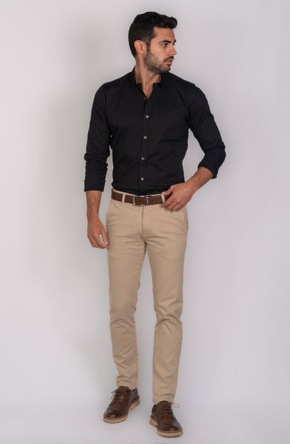 Camisa de Hombre 31173 Negro