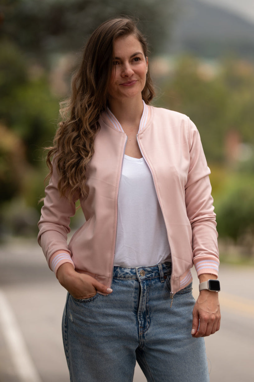 Chaqueta Beisbolera 26122 Rosa
