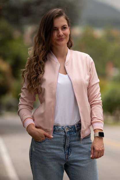 Chaqueta Beisbolera 26122 Rosa