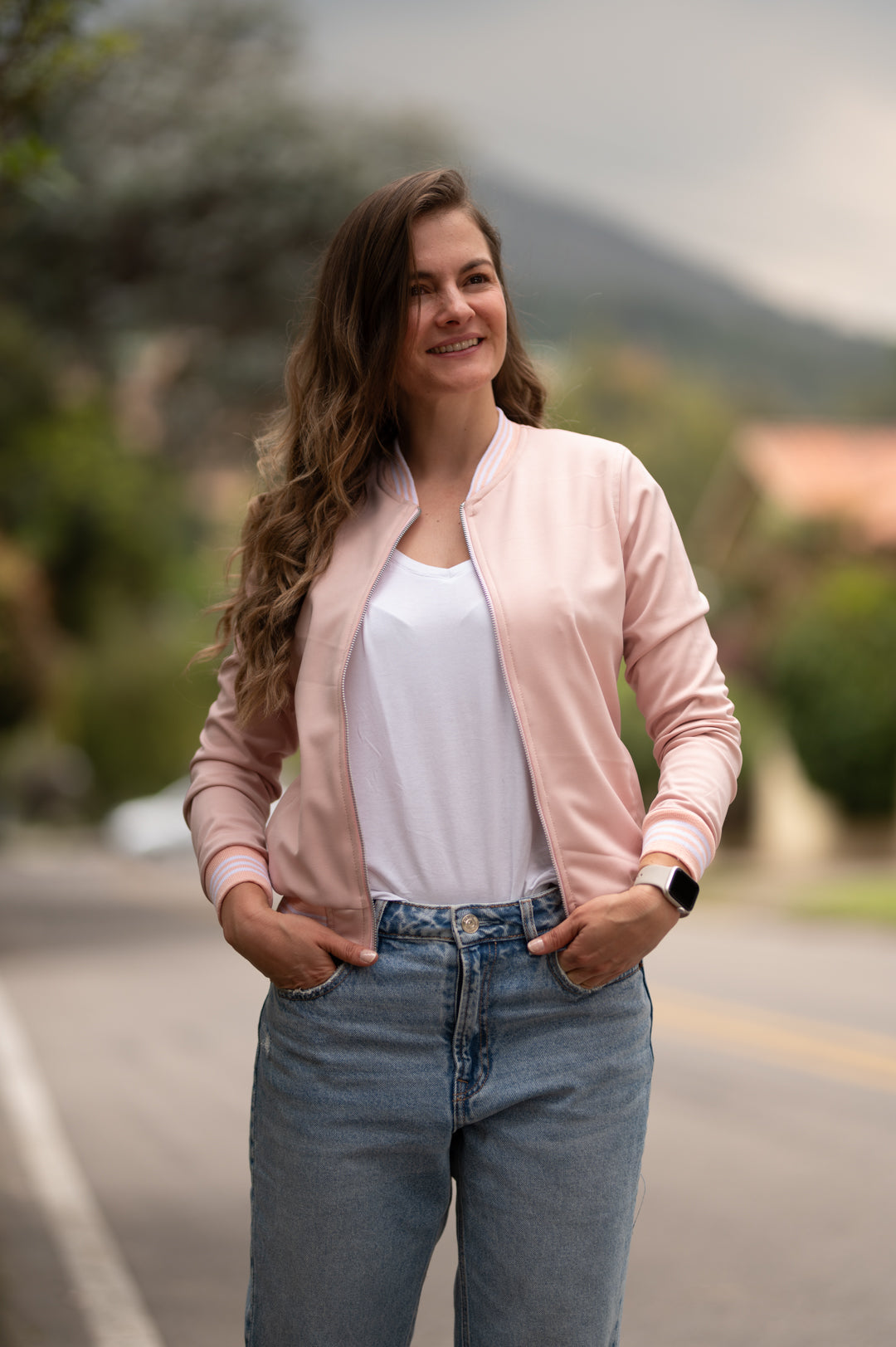 Chaqueta Beisbolera 26122 Rosa