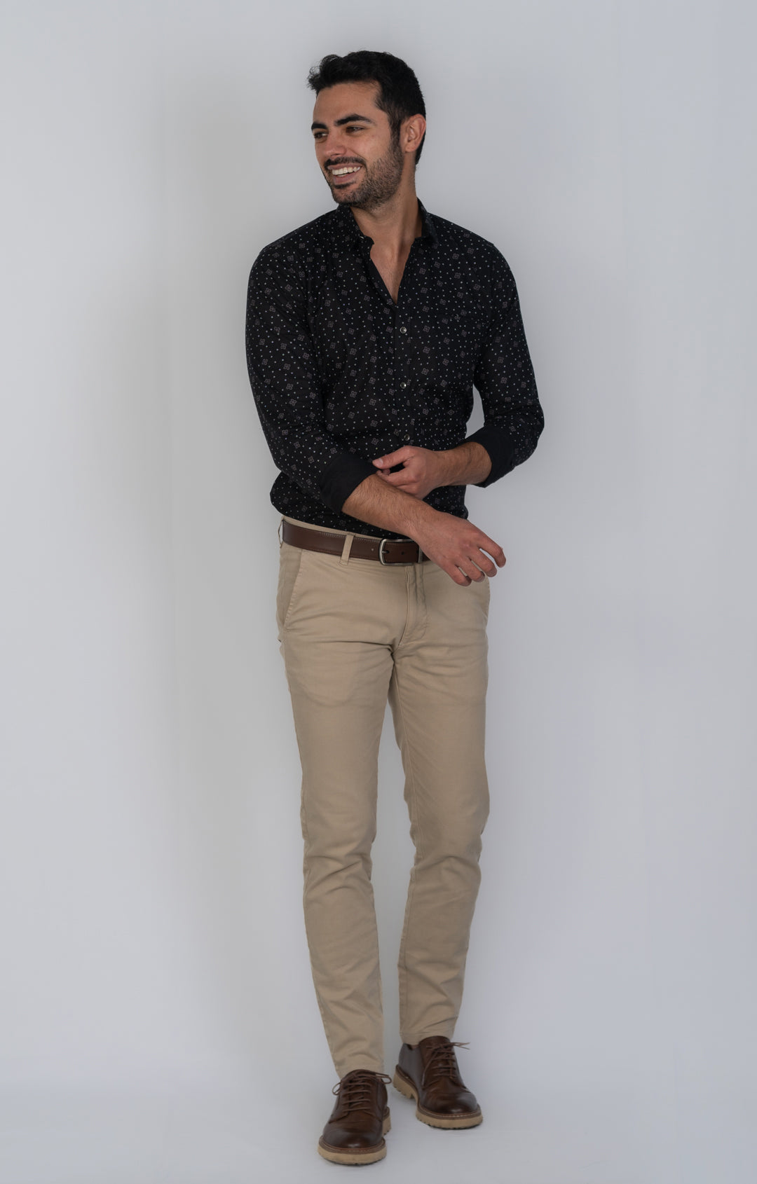 Camisa de Hombre 31160 Negro