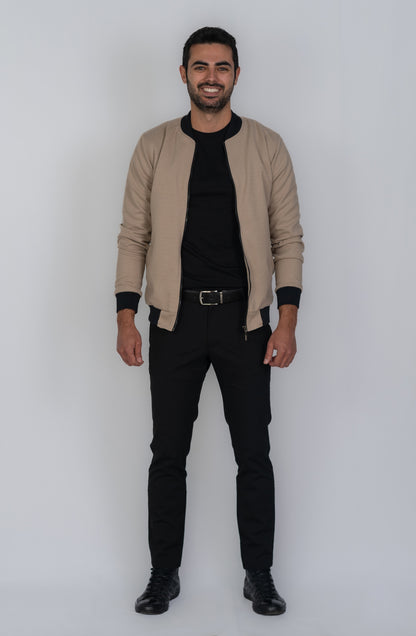 Chaqueta Bomber Classic 14096 Rib Oscuro