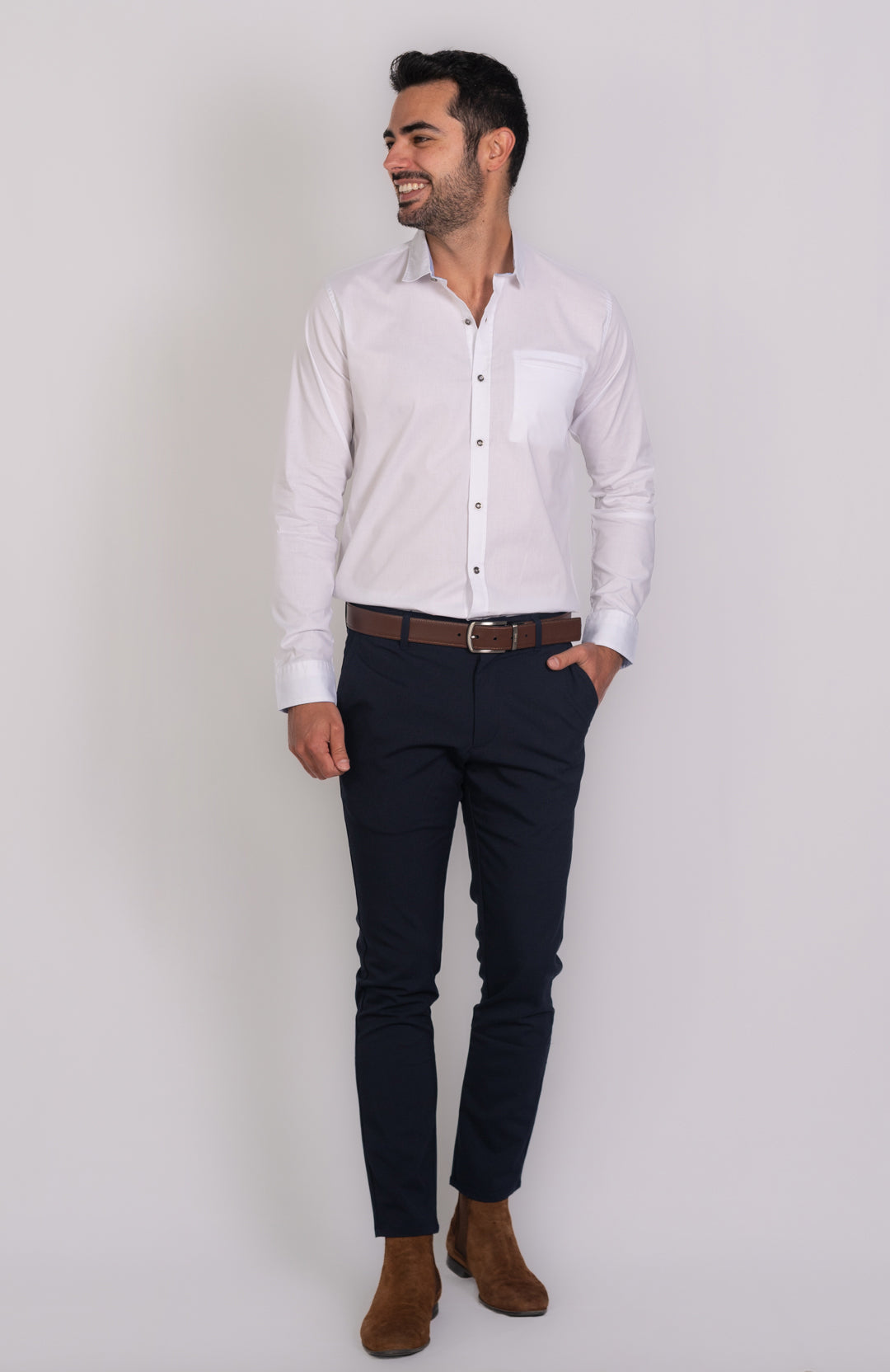 Camisa de Hombre 31173 Blanco