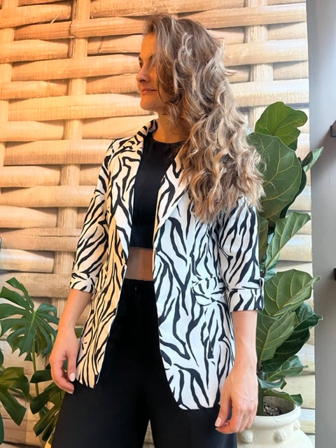 25054 Blazer Estampado