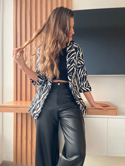 25054 Blazer Estampado