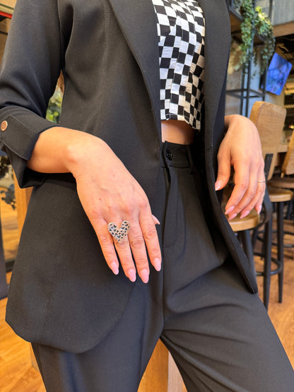 04 Pantalón Suelto Rosado