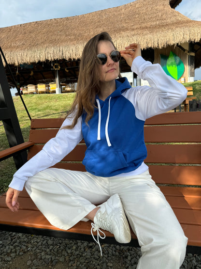 Hoodies 24004 Azul Rey