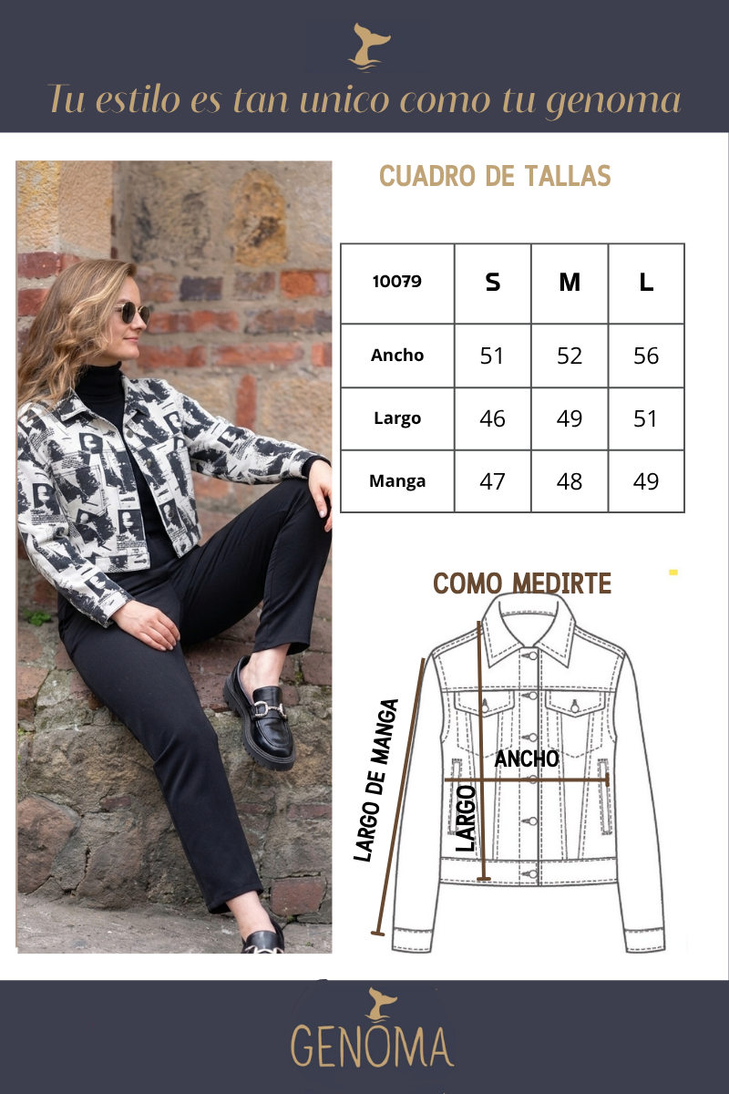 10079 Jean Blanca Estampada