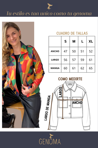 26148-8 Chaqueta en Paño Larga