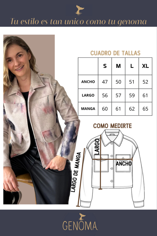 26148-18 Chaqueta en Paño Larga