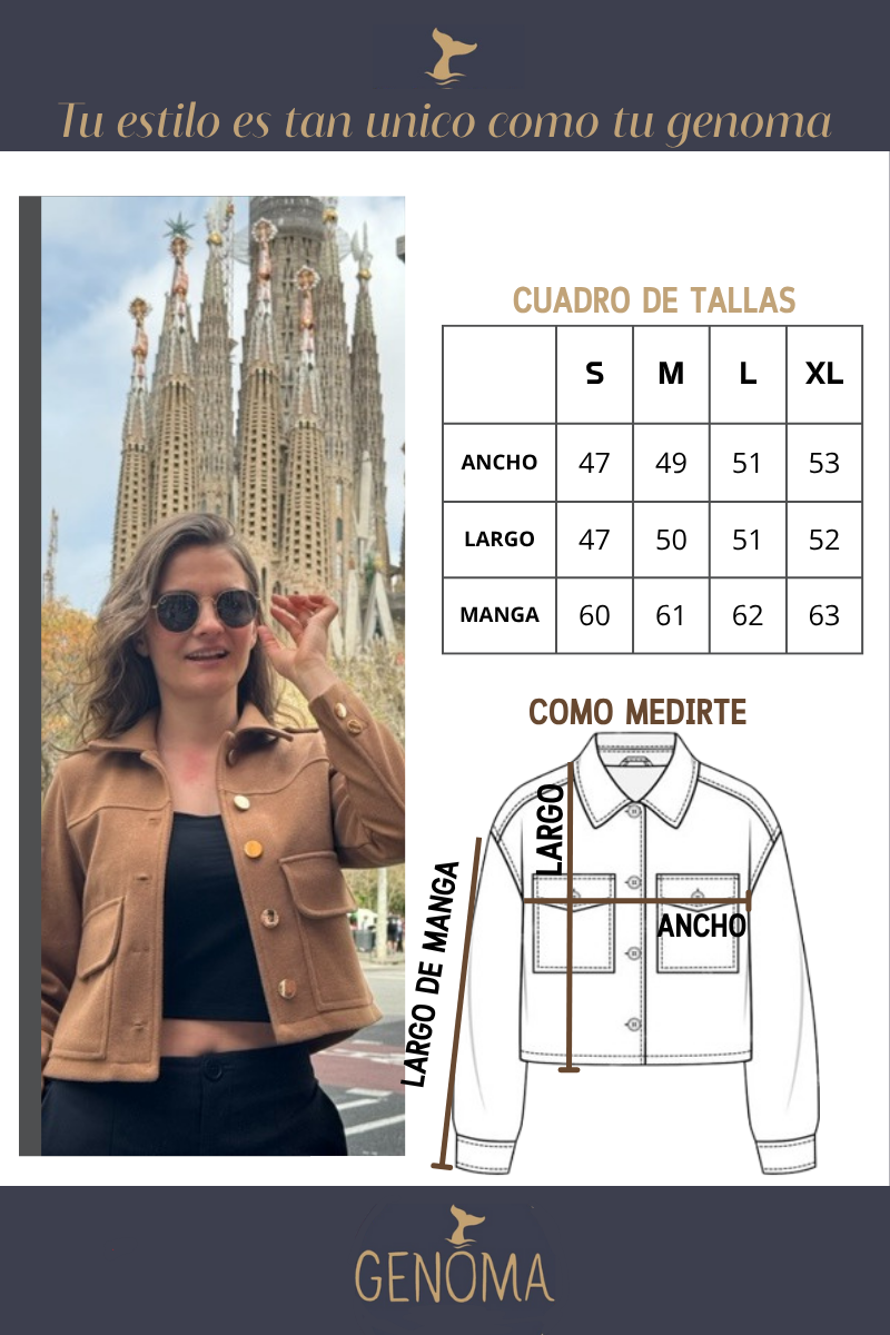 Chaqueta Corta 10016