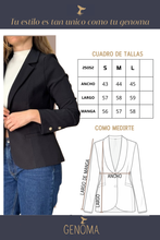 Cargar imagen en el visor de la galería, 25052 Blazer de Mujer
