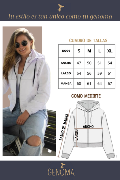 10026 chaqueta Cordones