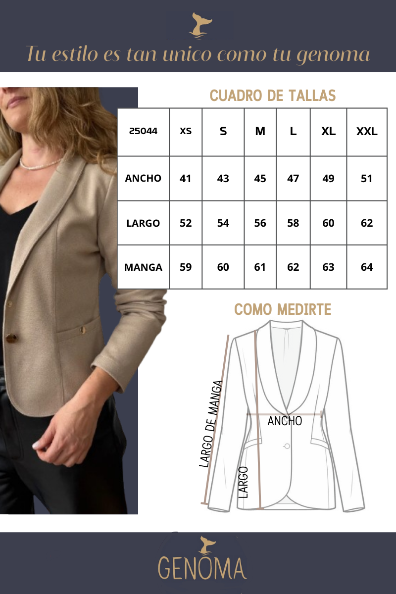 25044 Blazer de Mujer