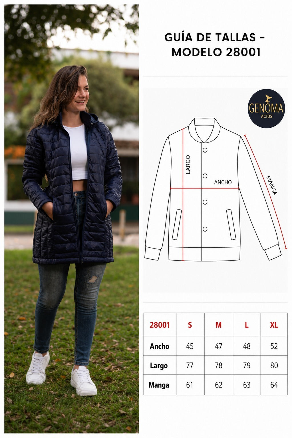 28001 Parka  impermeable