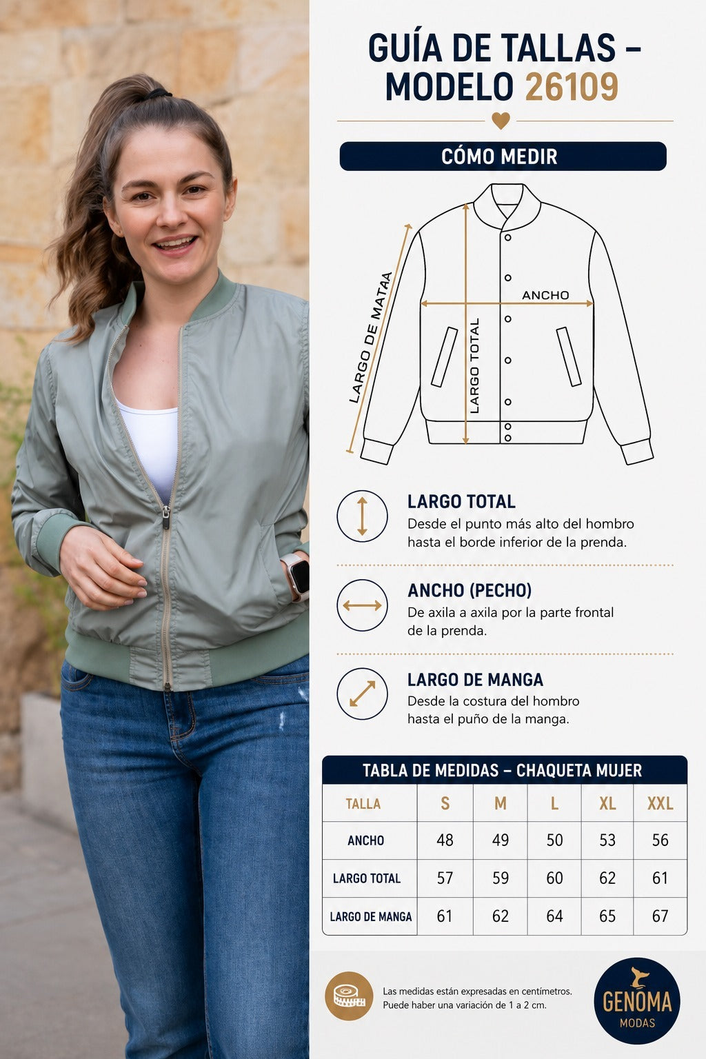 Chaqueta impermeable 26109