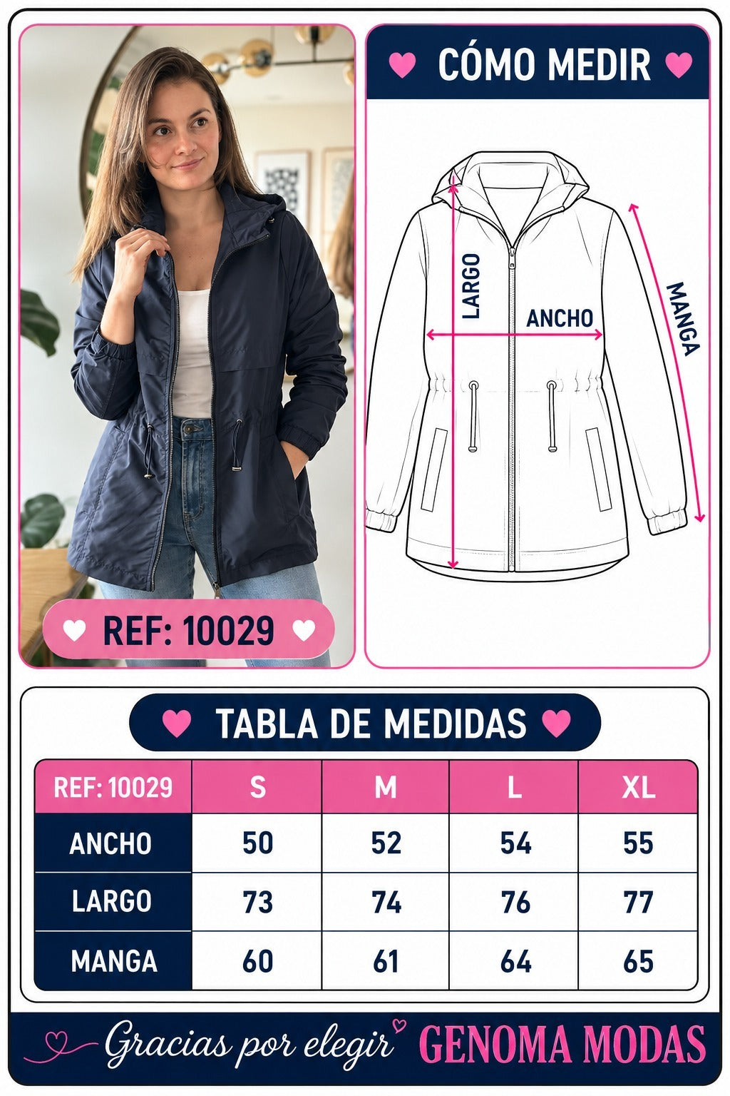 10029 Chaqueta Mujer