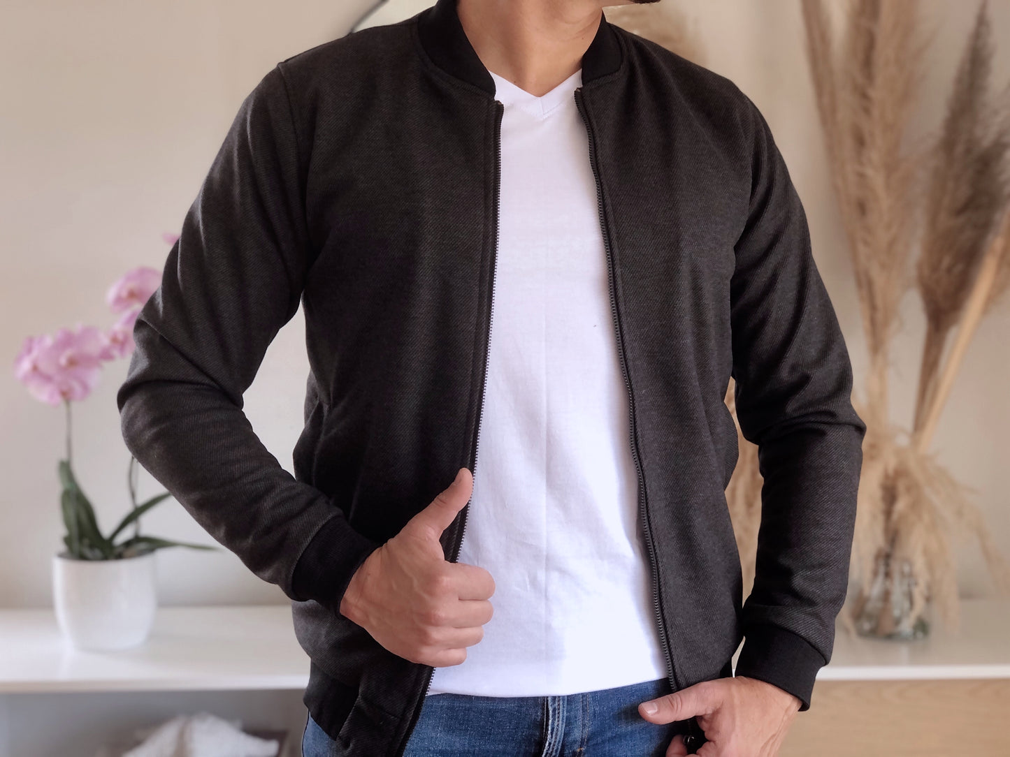 Chaqueta Bomber Classic 14096 Unicolor