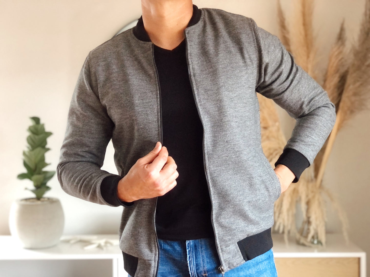 Chaqueta Bomber Classic 14108