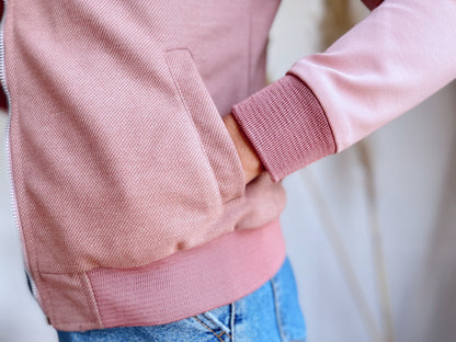 Chaquetas Bomber Classic 26111 Rosa