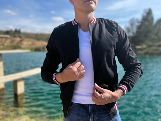Classic Bomber Jacket Match (Ref dad) 14134