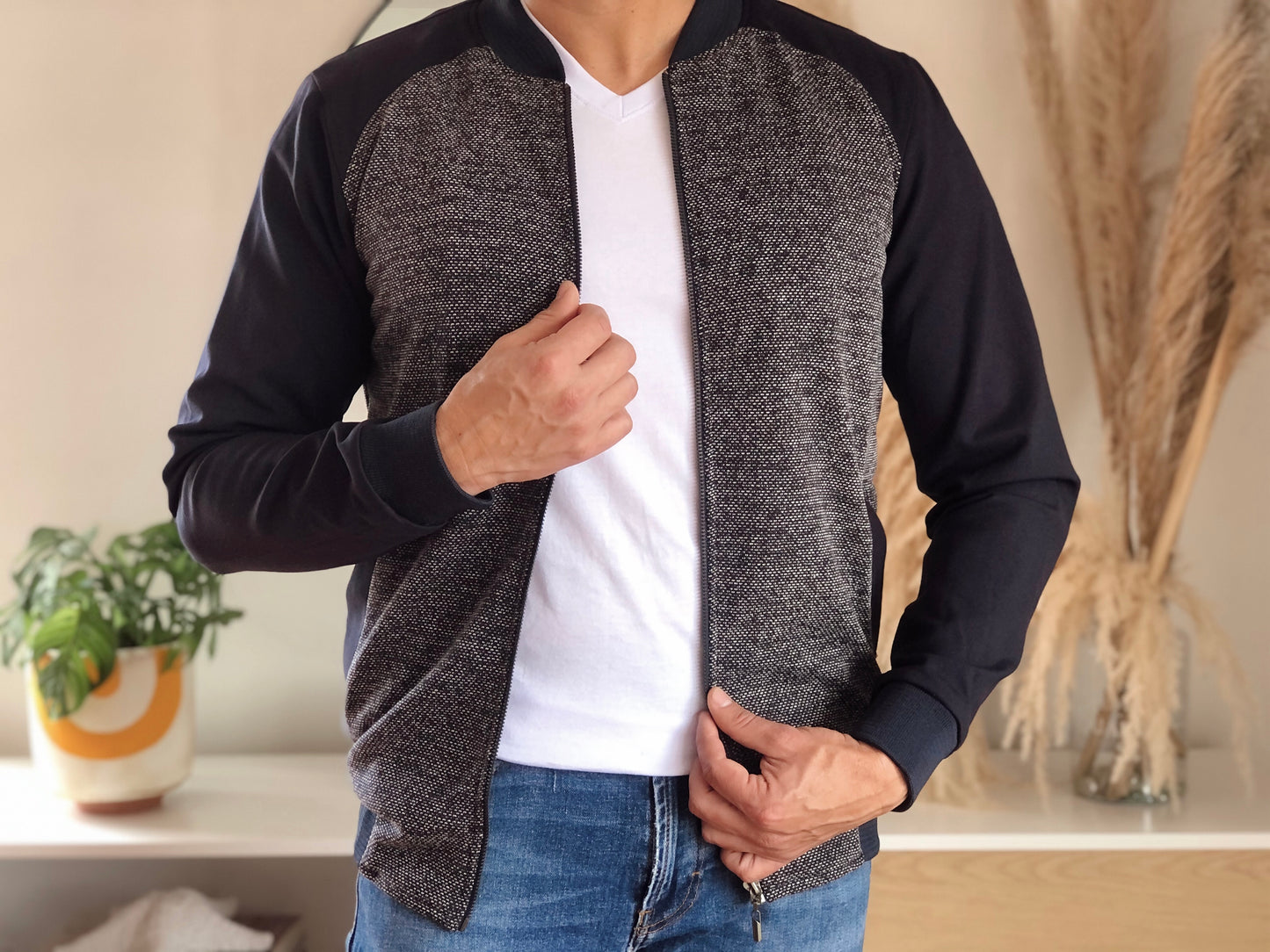 Chaquetas Beisbolera 14023 Azul