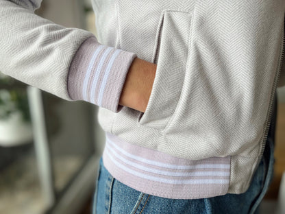 Chaquetas Bomber Classic 26106 Lila