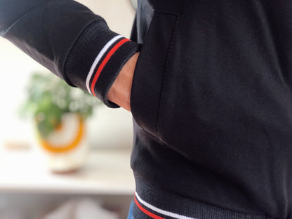 Match de Chaquetas Bomber Classic  Hombre 14076 Negro